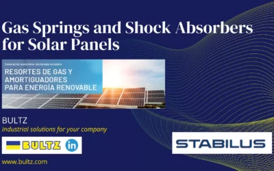 Gas Springs and Shock Absorbers for Solar Panels