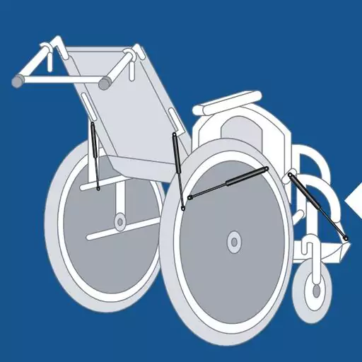 Molas a gas para sillas de ruedas