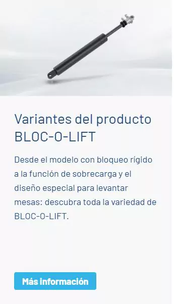 Stabilus Bloc-O-Lift catálogo